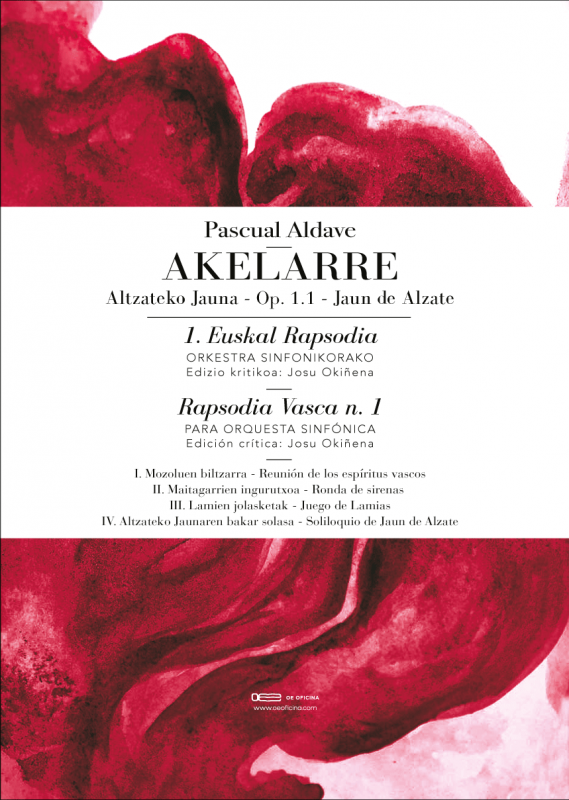 AKELARRE, 1ª Rapsodia Vasca Op. 1.1 - Jaun de Alzate / OE Oficina